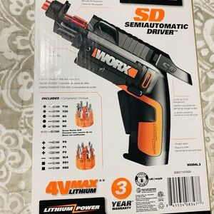 SD Semi-Automatic Driver - Black and Orange